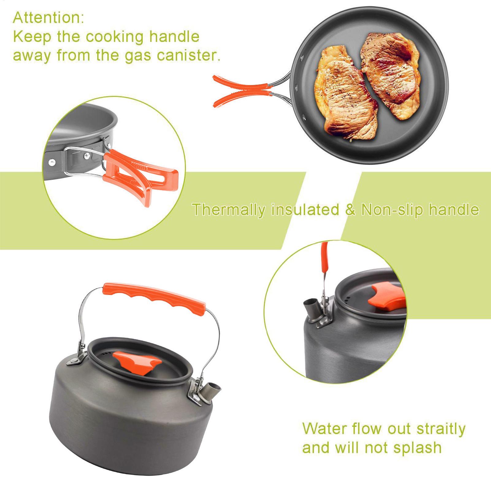 Backpacking Cooking Set Campin - Camping Cooking Cup ulasan dan harga