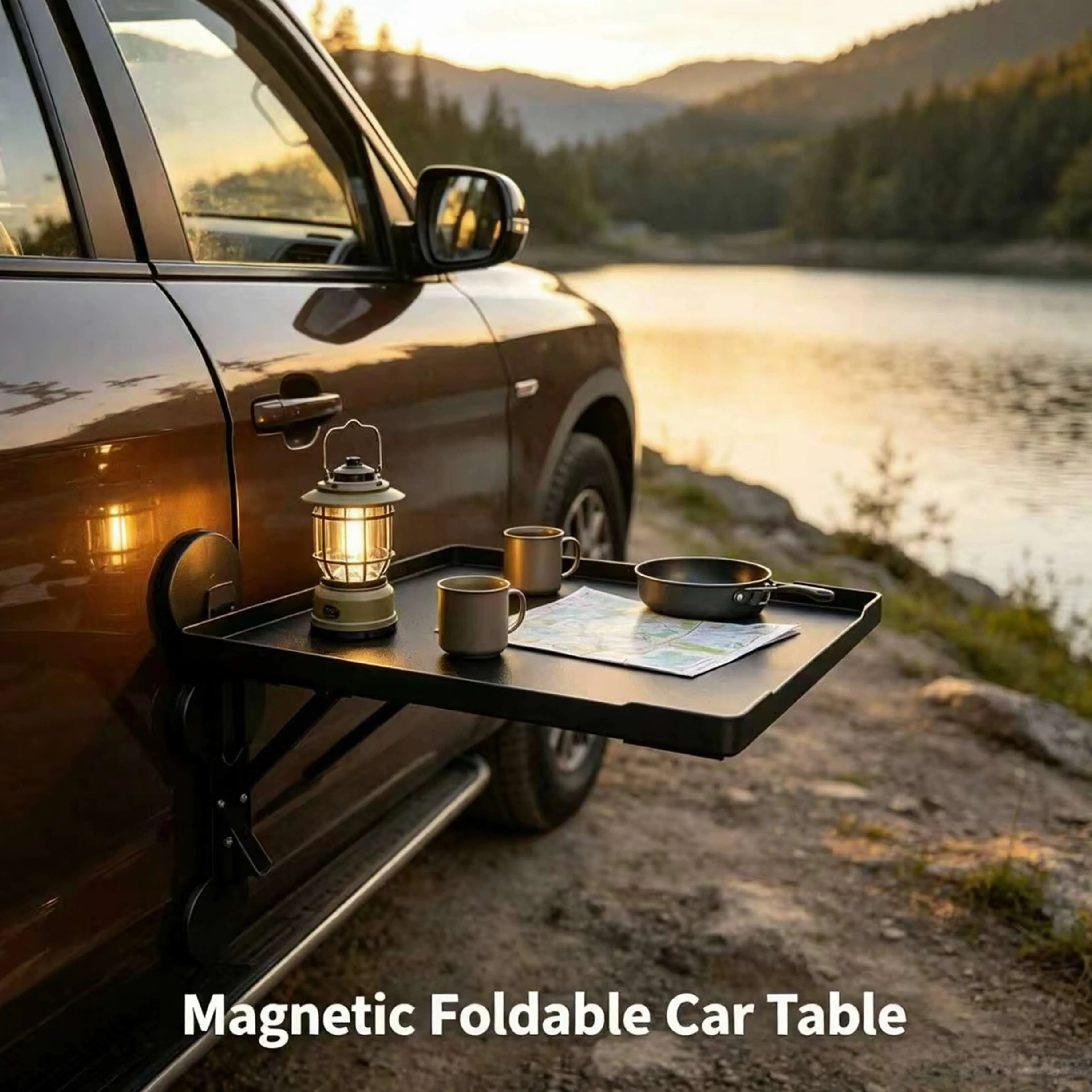 Portable Car Side Door Hanging - Camping Cooking Table Foldable ulasan dan harga