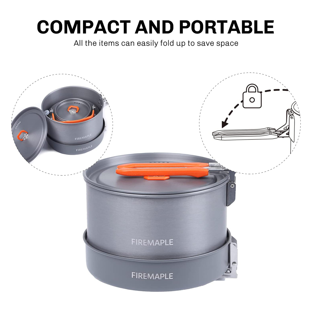 Fire Maple Camping Cookware Ut - Camping Cooking Cylinder ulasan dan harga