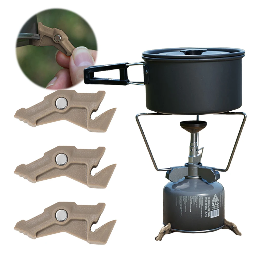 Magnetic Tripod Gas Tank Brack - Camping Cooking Gas Canister ulasan dan harga