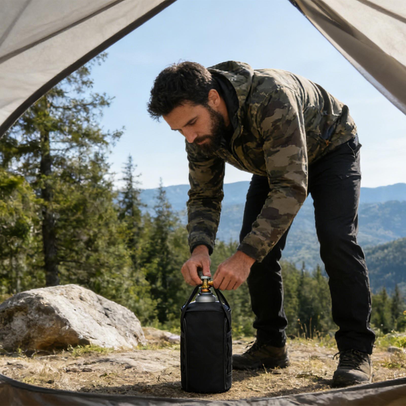 Camping Tote Bag Cylinder Carr - Camping Cooking Cylinder ulasan dan harga