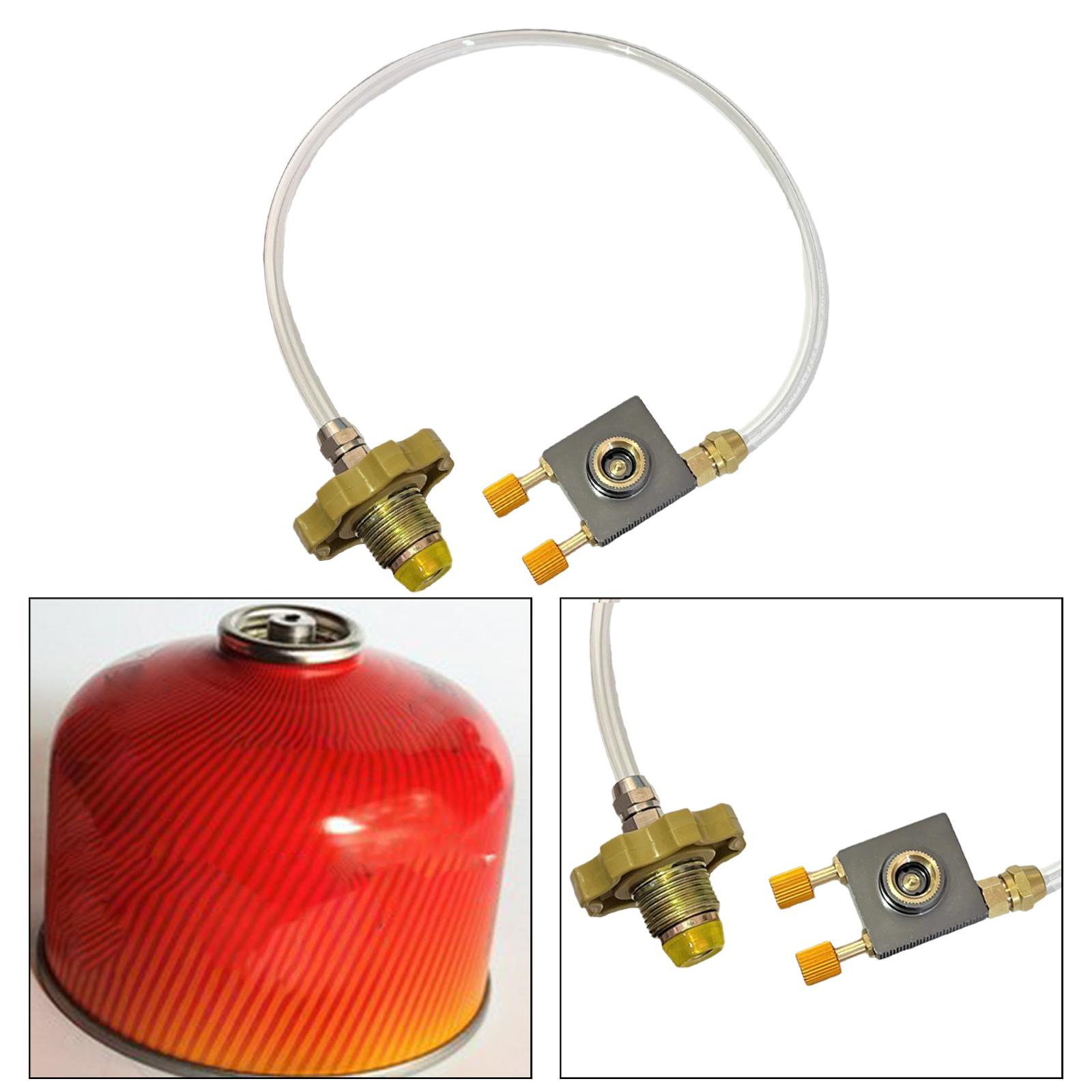 Portable Gas Adapter Hose Flat - Camping Cooking Cylinder ulasan dan harga