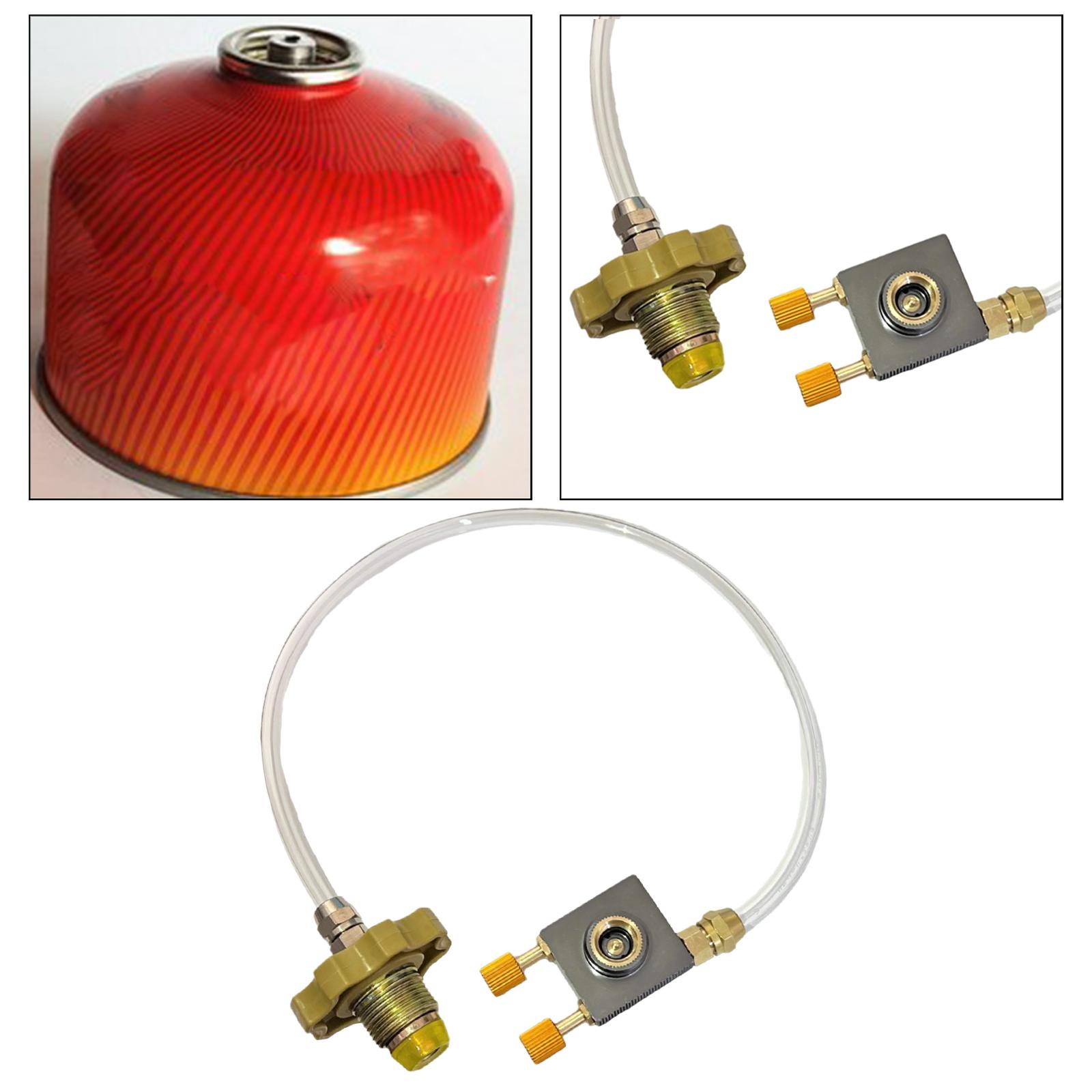 Portable Gas Adapter Hose Flat - Camping Cooking Cylinder ulasan dan harga