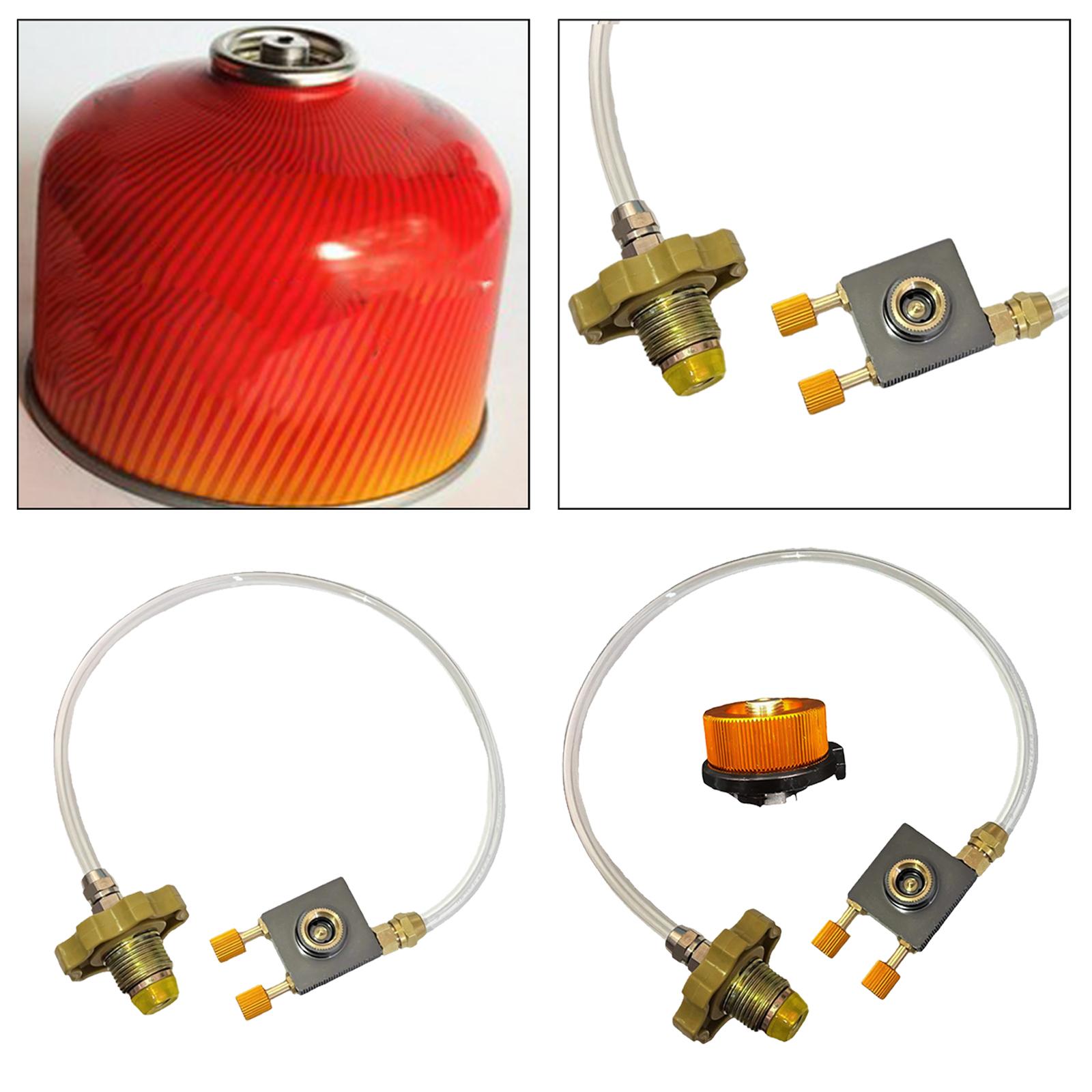 Portable Gas Adapter Hose Flat - Camping Cooking Cylinder ulasan dan harga