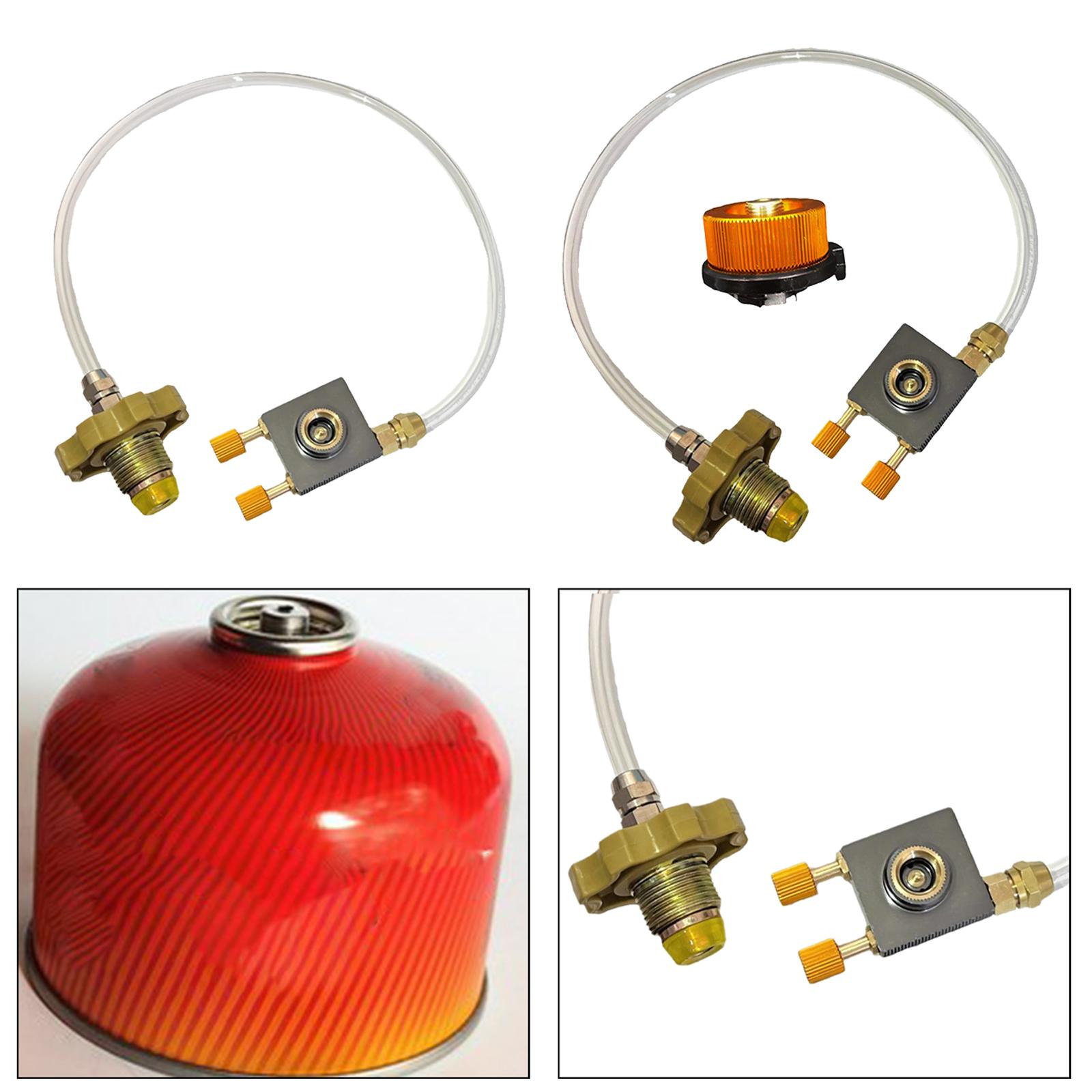 Portable Gas Adapter Hose Flat - Camping Cooking Cylinder ulasan dan harga