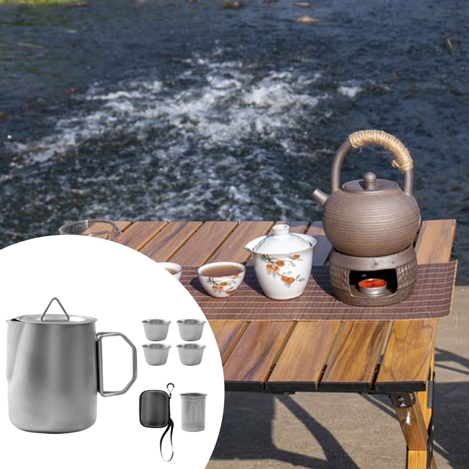 Stainless Steel Camping Cup Tr - Camping Cooking Set For 4 ulasan dan harga
