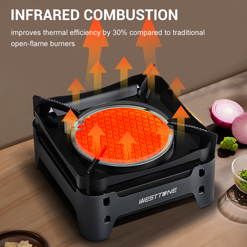 WESTTUNE Outdoor Infrared Comb - Camping Cooking Windshield ulasan dan harga