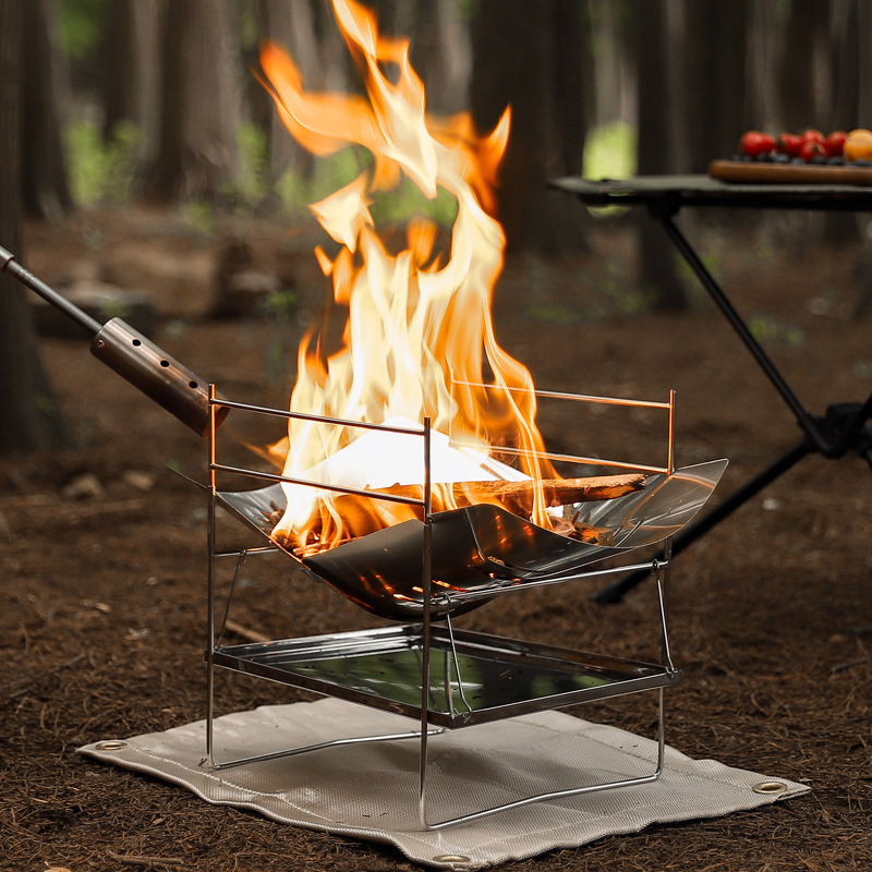 Wood Burning Camping Stove Por - Camping Cooking Fire Stove ulasan dan harga