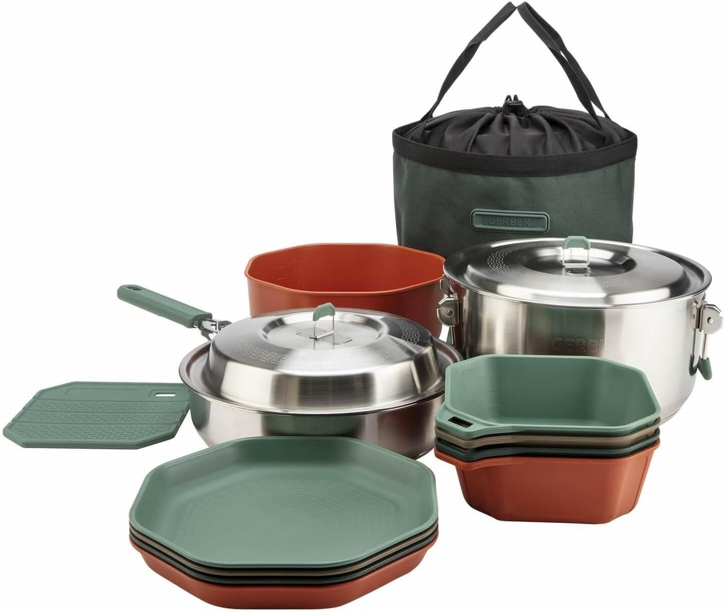 Outdoor Cooking Camping Cookwa - Camping Cooking Set For 4 ulasan dan harga